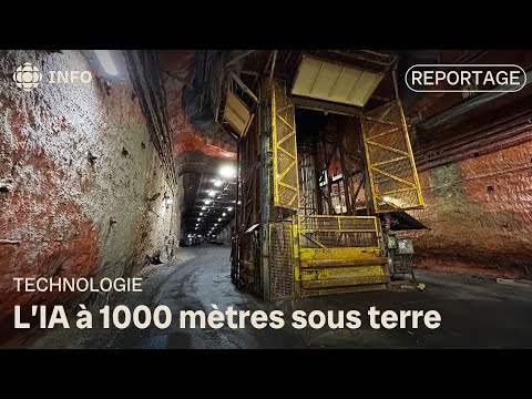 La mine de potasse à Rocanville, la plus grande de son genre au monde, utilise la technologie d’IA