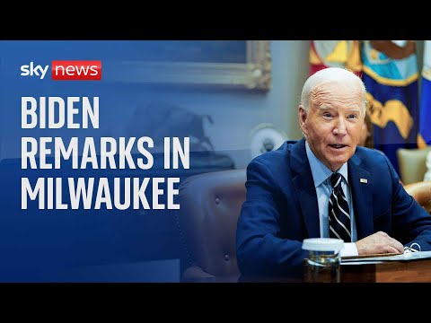 Watch: US President Joe Biden delivers remarks in Milwaukee addressing Administration progress
