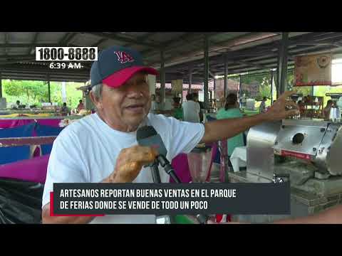Managua: Parque de ferias abarrotado por familias capitalinas - Nicaragua