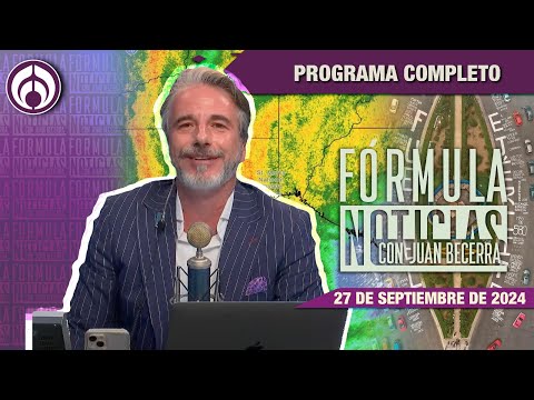 EN VIVO | JUAN BECERRA ACOSTA | 27/09/24