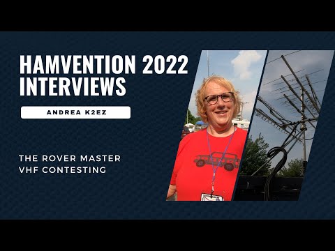Amateur Radio VHF Contest Roving with Andrea Slack K2EZ