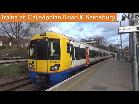London Overground, Trains at Caledonian Road & Barnsbury