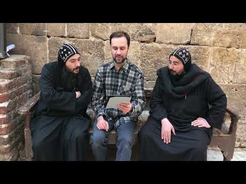 The Christ is Risen - Singing with coptic monks of the White Monastery