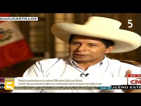 Congreso de Perú recomienda procesar al presidente Castillo por traición a la patria