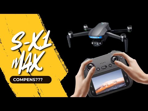S-X1 Max Drone: Melhor Drone 4K Profissional Barato e Aprovado! (Veja)
