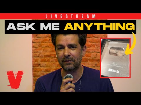 LIVE: Unboxing 100k Subscriber Play Button & ASK ME ANYTHING