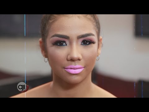 Makeover: maquillaje escarchado para fiestas de fin de año