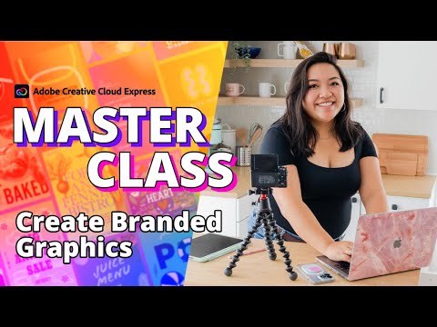 How to Make Branded Graphics for Social Media | Adobe Express Masterclass