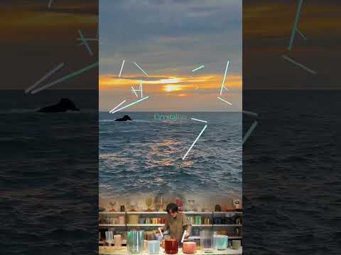 #CrystalSoundBath #crystalbowls #soundbath #meditation #sunset #shorts