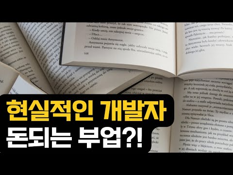현실적인 개발자 부업?!