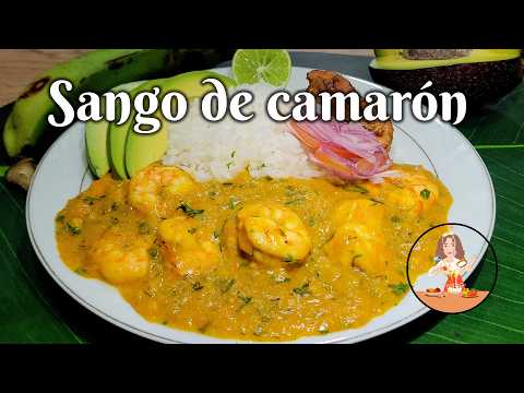 ASÍ SE PREPARA EL MEJOR 🍤SANGO DE CAMARÓN #comidaecuatoriana