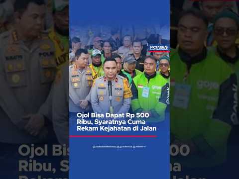Video thumbnail Ojol Bisa Dapat Rp 500 Ribu, Syaratnya Cuma Rekam Kejahatan di Jalan