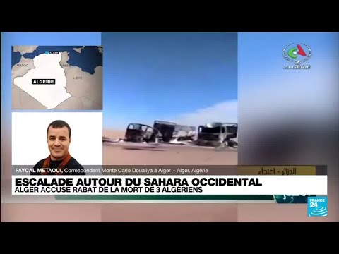 Escalade de tensions entre Alger et Rabat autour du Sahara occidental • FRANCE 24