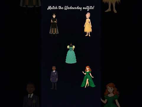 match the Wednesday outfits! #wednesday