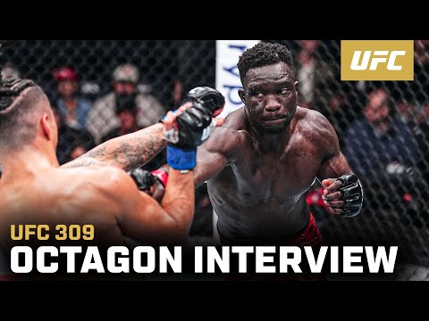 David Onama Octagon Interview | UFC 309