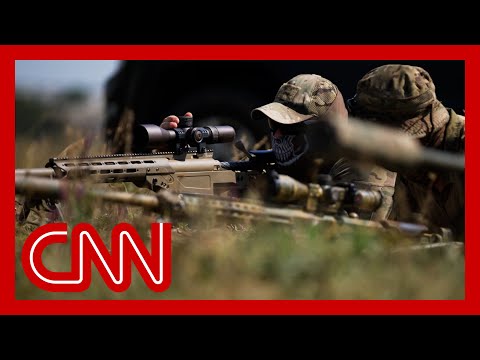 Get an exclusive look inside an elite Ukrainian sniper unit