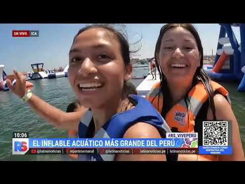 El hogar del inflable acuático más popular del Perú