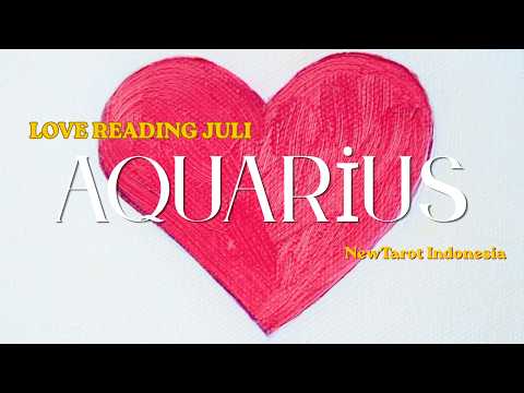AQUARIUS LOVE "Hanya Kamu Berdua yang Bisa Saling Mengerti"