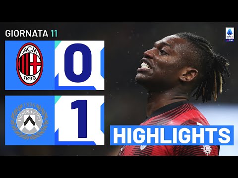 MILAN-UDINESE 0-1 | HIGHLIGHTS | 11ª GIORNATA | SERIE A TIM 2023/24