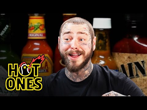 Post Malone Has His Brain Hacked By Spicy Wings | Hot Ones