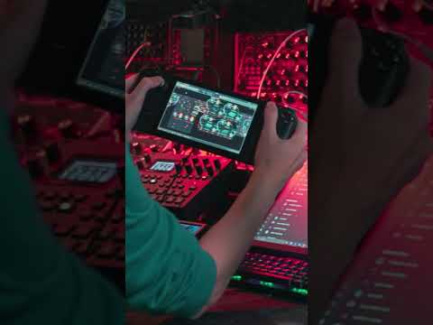 You can use Bitwig Studio on a Steam Deck video game controller 😲