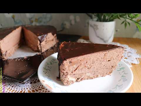 Mousse de ciocolata fara zahar sau gluten Farfuria Vesela