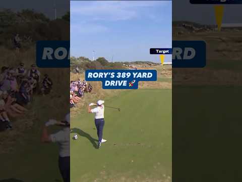 Rory McIlroy CRUSHES a 389-Yard Drive 🚀 | Incredible Power