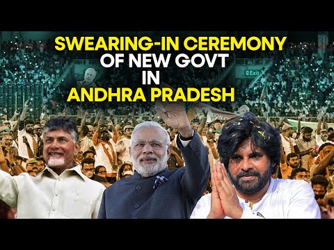 Chandrababu Naidu Swearing-in Ceremony LIVE: PM Modi attends Swearing-in Ceremonyin Andhra Pradesh