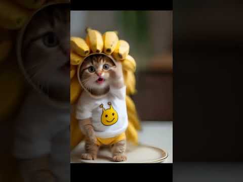 猫の動画サムネイル - AIcatdance#shorts #funny #catdance#kitten #dance#cat#kitten#ダンス#猫#ダンス