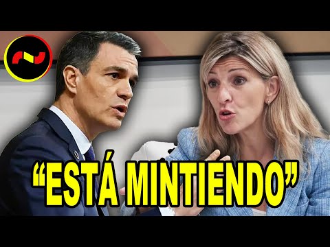 Yolanda Díaz CHANTAJEA a Sánchez con RETIRAR SU APOYO en el Congreso