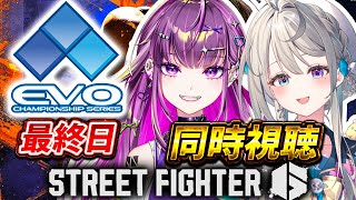 【スト6】 EVO2025 3日目 同時視聴   w/本阿弥あずさ【羽流鷲りりり｜ななしいんく】