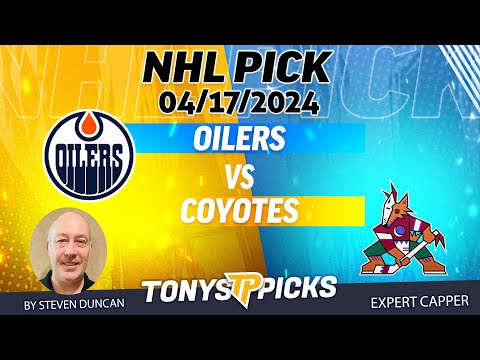 Edmonton Oilers vs Arizona Coyotes 4/17/2024 FREE NHL Picks and Predictions on NHL Betting by Steven