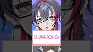 【質問来てた】Q:8年で800人？ #質問 #質問コーナー #質問回答 #vtuber #男性vtuber #memes #voice