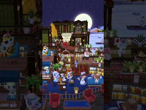 【ポケ森】Upscale Hotel🌇#acpc #animalcrossingpocketcamp #ポケ森#shorts#포켓캠프#どうぶつの森