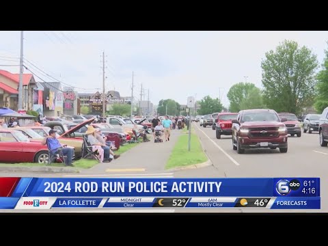 More than 600 citations issued during Spring Rod Run car show