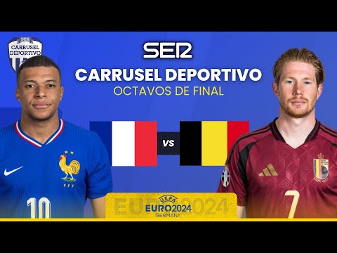 FRANCIA vs BÉLGICA | Octavos de Final | EUROCOPA 2024 EN DIRECTO