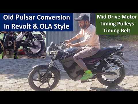 bike conversion kit | motorcycle converted in to electric | motorcycle electric motor | pulsar ev