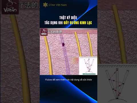 Tác dụng của thông kinh lạc