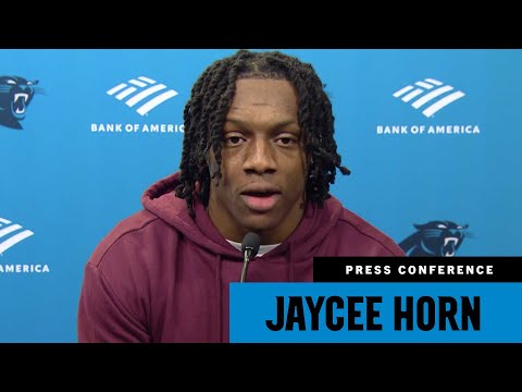 Jaycee Horn gives injury update as he readies for 2022 video clip