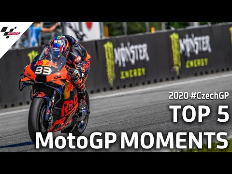 Top 5 MotoGP Moments of the #CzechGP