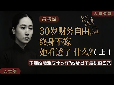 【萬字精讀】骨灰餵魚?她為何連「圓滿人生」都不要|呂碧城 (#呂碧城 #不婚 #財務自由 #獨立女性 #民國人物 #女校長 #女編輯 #女性成長 #人物傳記 #人物傳奇 #民國史 )