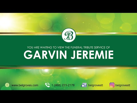 Garvin Jeremie Tribute Service
