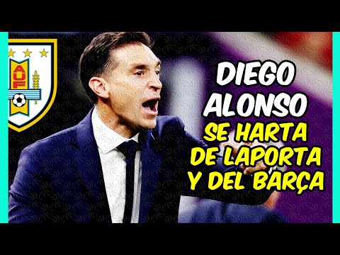 DIEGO ALONSO se harta del BARÇA por la PRESIÓN sobre ARAUJO!