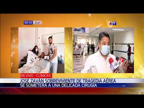 José Zaván se someterá a compleja cirugía para su rehabilitación