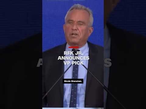 CNN's Eva McKend breaks down Robert F. Kennedy, Jr.'s choice of running mate, Nicole Shanahan.