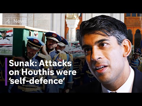 Middle-East tension: Sunak says attacks on Houthi are unrelated to Israel-Gaza conflict