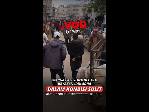 WARGA PALESTINA DI GAZA RAYAKAN IDULADHA DALAM KONDISI SULIT  #short