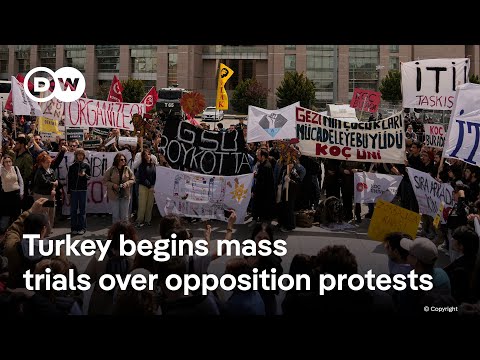 Will trials over Imamoglu protests bring more demonstrators to the streets? | DW News