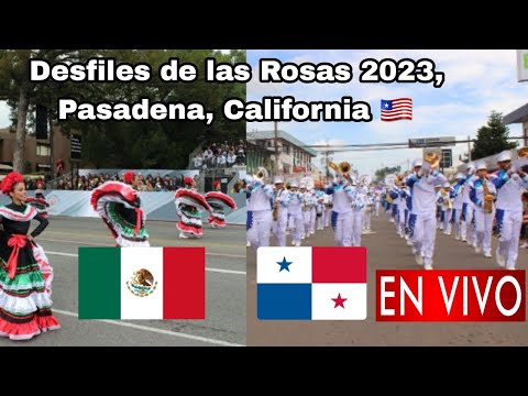 Desfile de las Rosas 2023 en vivo, banda Buho Marching Band, banda de Música La Primavera en vivo