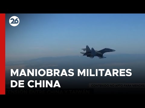 Crece la PREOCUPACIÓN en EEUU por las MANIOBRAS MILITARES DE CHINA cerca de TAIWÁN